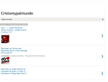 Tablet Screenshot of cristoreypalmundo.blogspot.com
