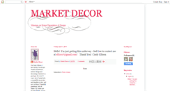 Desktop Screenshot of marketdecor.blogspot.com