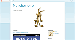 Desktop Screenshot of munchomorro.blogspot.com