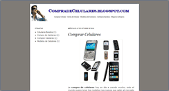 Desktop Screenshot of compradecelulares.blogspot.com