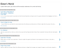 Tablet Screenshot of elstersworld.blogspot.com