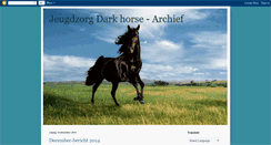 Desktop Screenshot of jeugdzorg-darkhorse.blogspot.com