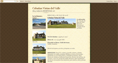 Desktop Screenshot of cabanasvistasdelvalle.blogspot.com