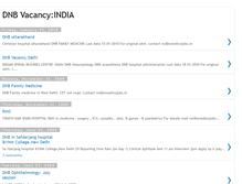 Tablet Screenshot of dnbvacancy.blogspot.com