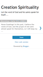 Mobile Screenshot of creationspirit.blogspot.com