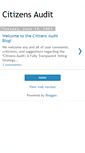 Mobile Screenshot of citizensaudit.blogspot.com