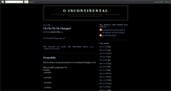 Desktop Screenshot of incontinental.blogspot.com