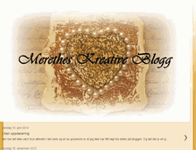 Tablet Screenshot of meretheskreative.blogspot.com