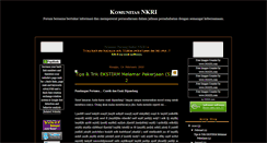 Desktop Screenshot of komunitasnkri.blogspot.com