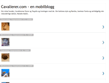 Tablet Screenshot of cavalierene.blogspot.com