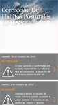 Mobile Screenshot of correccionposturapc.blogspot.com