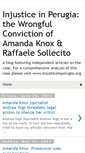 Mobile Screenshot of injusticeinperugia.blogspot.com