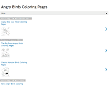 Tablet Screenshot of angrybirdscoloringpages.blogspot.com