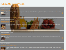 Tablet Screenshot of odetomysweettooth.blogspot.com