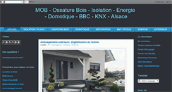 Desktop Screenshot of maison-bois-alsace.blogspot.com