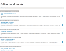 Tablet Screenshot of culturaporelmundo.blogspot.com