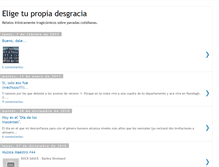 Tablet Screenshot of elige-tu-propia-desgracia.blogspot.com