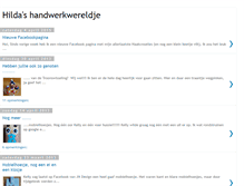 Tablet Screenshot of hildashandwerkwereldje.blogspot.com