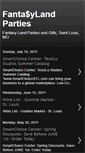 Mobile Screenshot of fantasylandparties.blogspot.com