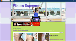 Desktop Screenshot of fitness-supreme.blogspot.com