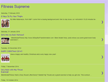 Tablet Screenshot of fitness-supreme.blogspot.com