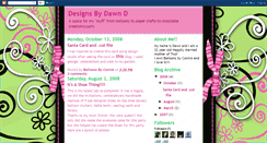 Desktop Screenshot of designsbydawnd.blogspot.com