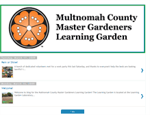 Tablet Screenshot of mglearninggarden.blogspot.com