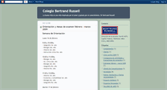 Desktop Screenshot of colegiobertrandrussell.blogspot.com