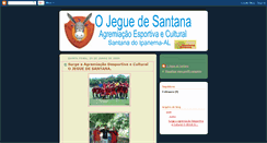 Desktop Screenshot of ojeguedesantana.blogspot.com