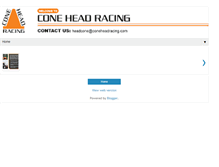 Tablet Screenshot of coneheadracing.blogspot.com