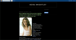 Desktop Screenshot of keira-knightley-atonement.blogspot.com