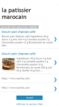 Mobile Screenshot of patissiermarocain.blogspot.com