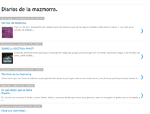 Tablet Screenshot of diariosdelamazmorra.blogspot.com