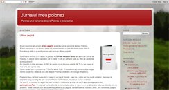 Desktop Screenshot of jurnal-de-polonia.blogspot.com