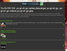 Tablet Screenshot of elblogdeyu-gi-oh-gx.blogspot.com