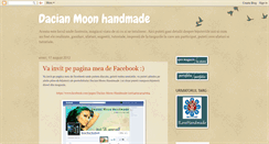 Desktop Screenshot of dacian-moon-handmade.blogspot.com