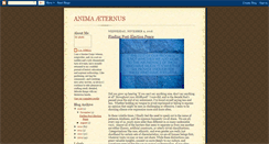 Desktop Screenshot of animaaeturnus.blogspot.com