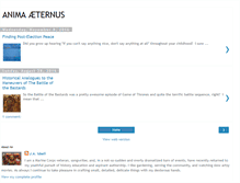 Tablet Screenshot of animaaeturnus.blogspot.com