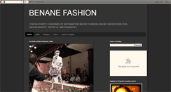 Desktop Screenshot of benane-fashion.blogspot.com