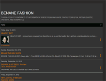 Tablet Screenshot of benane-fashion.blogspot.com