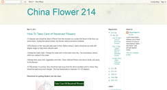 Desktop Screenshot of chinaflower214.blogspot.com