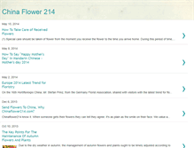 Tablet Screenshot of chinaflower214.blogspot.com