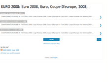 Tablet Screenshot of coupedeurope2008.blogspot.com
