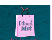 Tablet Screenshot of discountdallas.blogspot.com