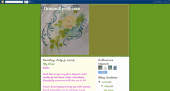 Desktop Screenshot of donnaleeroses.blogspot.com