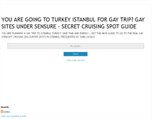 Tablet Screenshot of istanbulgaytour.blogspot.com