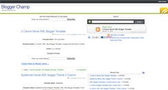 Desktop Screenshot of bloggerchamp.blogspot.com