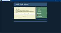 Desktop Screenshot of pontumiradaenjesus.blogspot.com