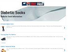 Tablet Screenshot of buydiabeticsocks.blogspot.com