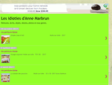 Tablet Screenshot of anne-marbrun.blogspot.com